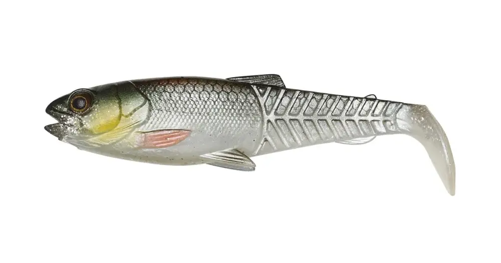 Speciální Cena Savage Gear Gumová Nástraha Craft Cannibal Paddletail Green Silver - 8,5 cm 7 g