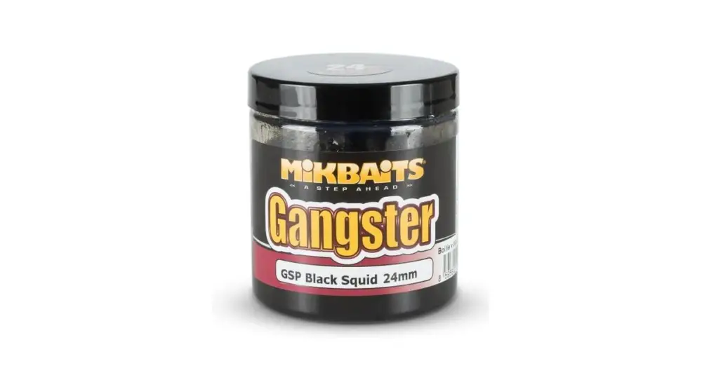 Speciální Cena Mikbaits Boilie V Dipu GSP Black Squid 250 ml 20 mm