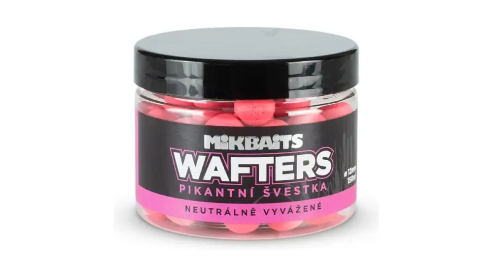 Doprava Zdarma Mikbaits Boilie Wafters Pikantní Švestka 150 ml - 12 mm