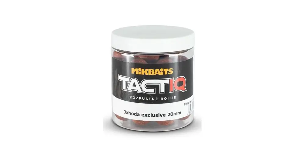 Mikbaits Rozpustné Boilies Tactiq Jahoda Exclusive 250 ml Tovární Cena