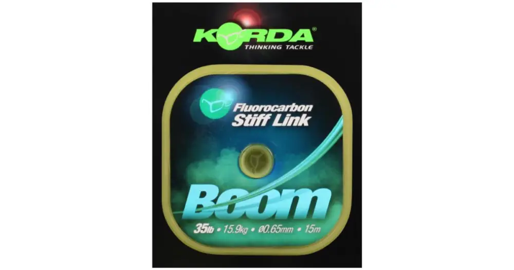 Akční Cena Korda Fluorocarbon Stiff Link Boom 15 m - 0,55 mm 25 lb