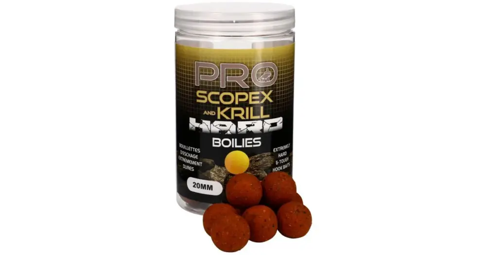 Starbaits Boilie Hard Baits Scopex Krill 200 g Pouze Dnes