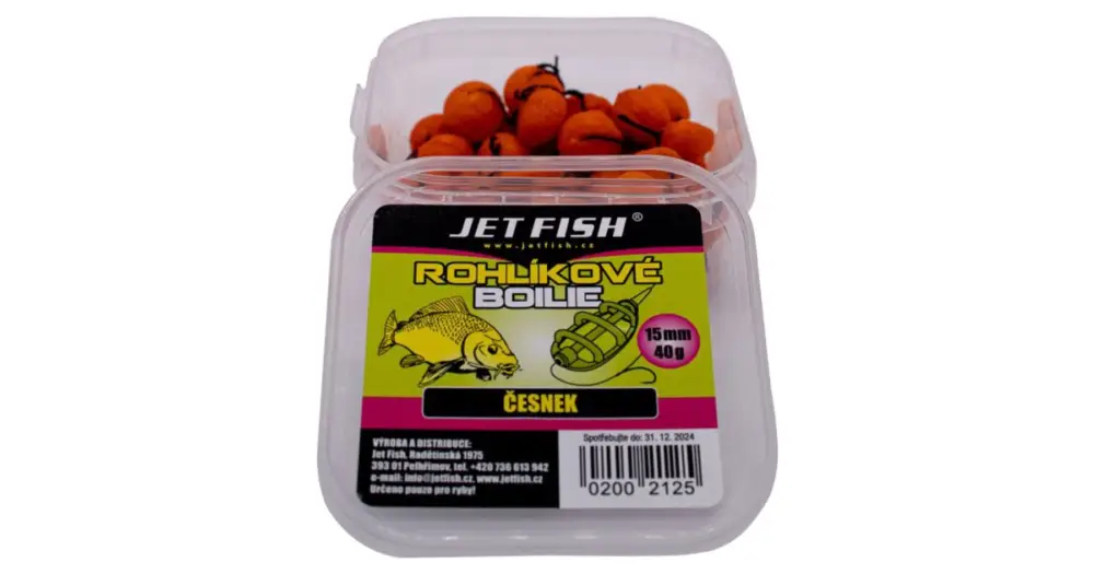 Objednat Nyní Jet Fish Rohlíkové Boilie 40 g - Perník