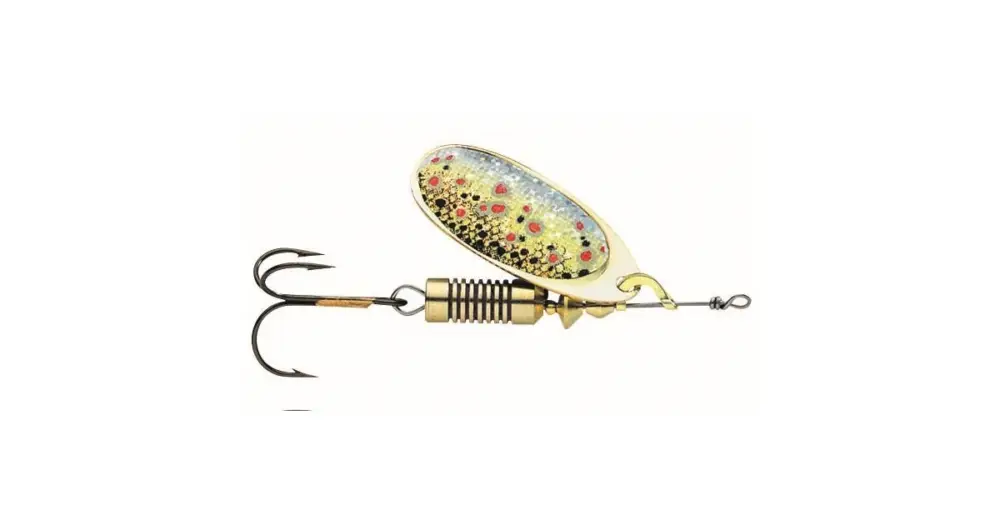 Dam Třpytka Effzett Nature 3D Spinner Sinking Brown Trout Hit Sezóny