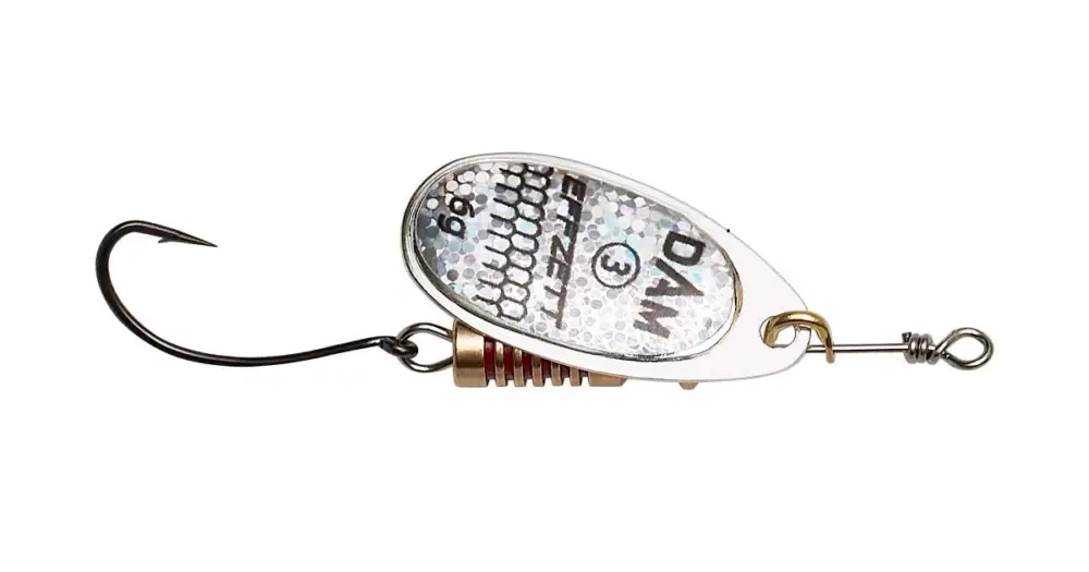 Časově Omezené Dam Třpytka Effzett Spinner With Single Hooks Sinking Reflex Silver - Velikost 3 Hmotnost 6 g