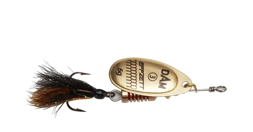 Dam Třpytka Effzett Standard Spinner Dressed Gold - Velikost 5 Hmotnost 12 g Doprava Zdarma