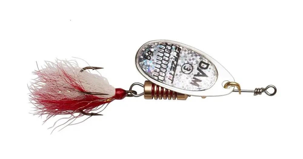 Dam Třpytka Effzett Standard Spinner Dressed Reflex Silver - Velikost 2 Hmotnost 4 g Sezónní Sleva