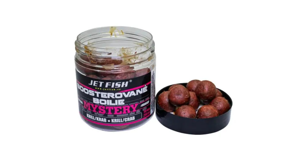 Jet Fish Boosterované Boilie Mystery Krill/Krab Jen Po Omezenou Doba