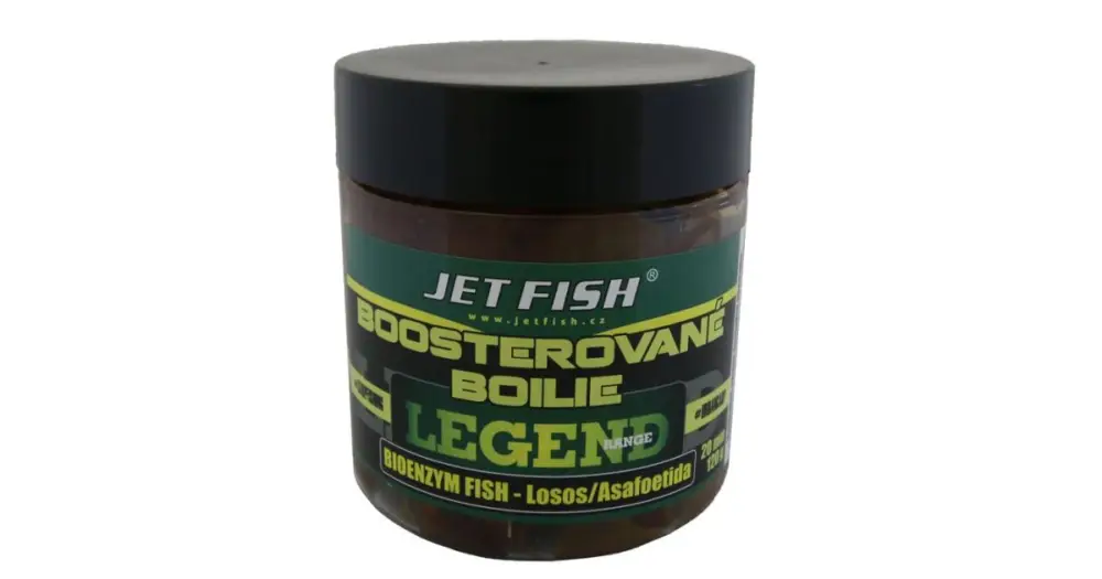 Jet Fish Boosterované Boilie Legend Range Bioenzym Fish 250 ml Pouze Dnes