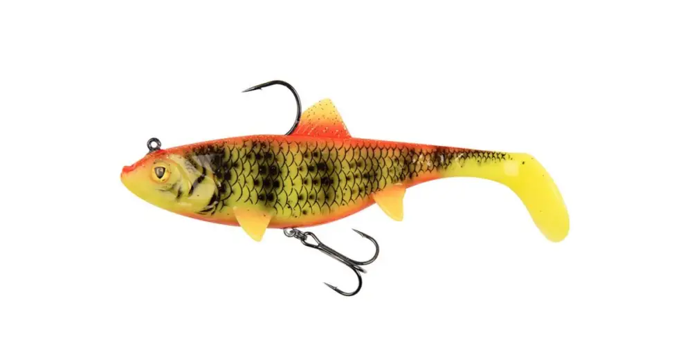 Fox Rage Gumová Nástraha Wobble Replicant Bright Perch UV - 18 cm 90 g Horká Nabídka