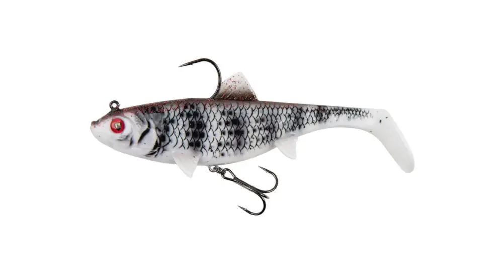 Autentický Fox Rage Gumová Nástraha Wobble Replicant Zebra UV