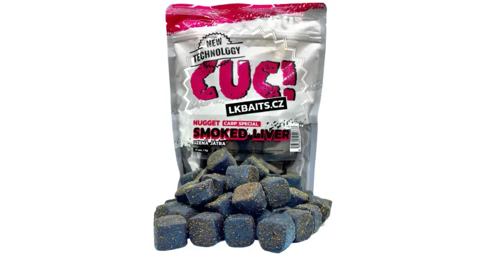 LK Baits CUC Nugget Carp Smoked Liver 1 kg - 17 mm Ověřený
