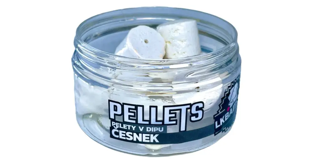Omezená Nabídka LK Baits Pelety V Dipu 17 mm 60 g - Česnek