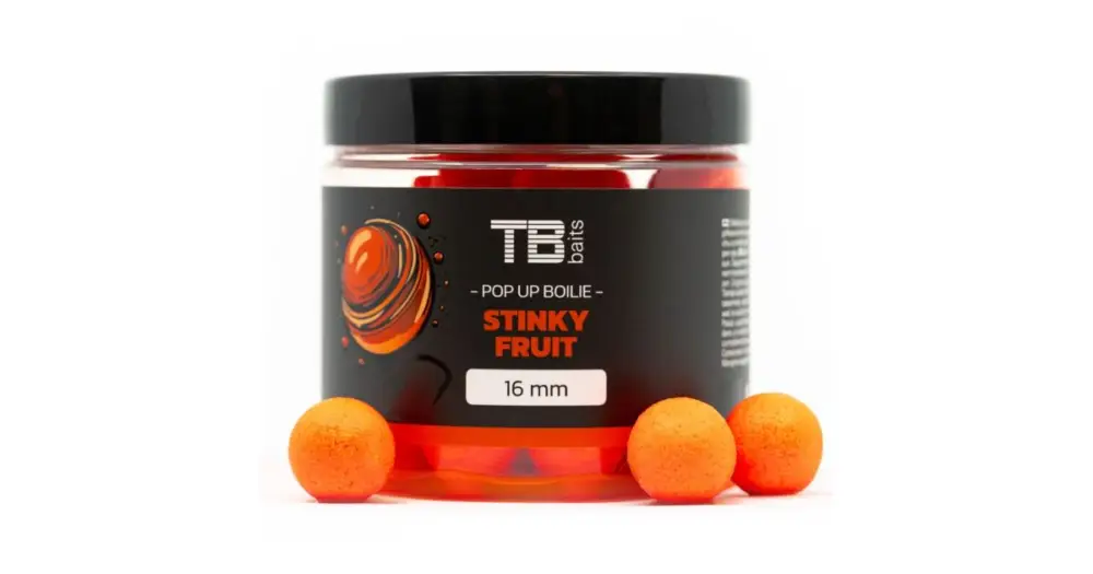 TB Baits Plovoucí Boilie Pop-Up Stinky fruit + NHDC 65 g-12 mm Kup Teď