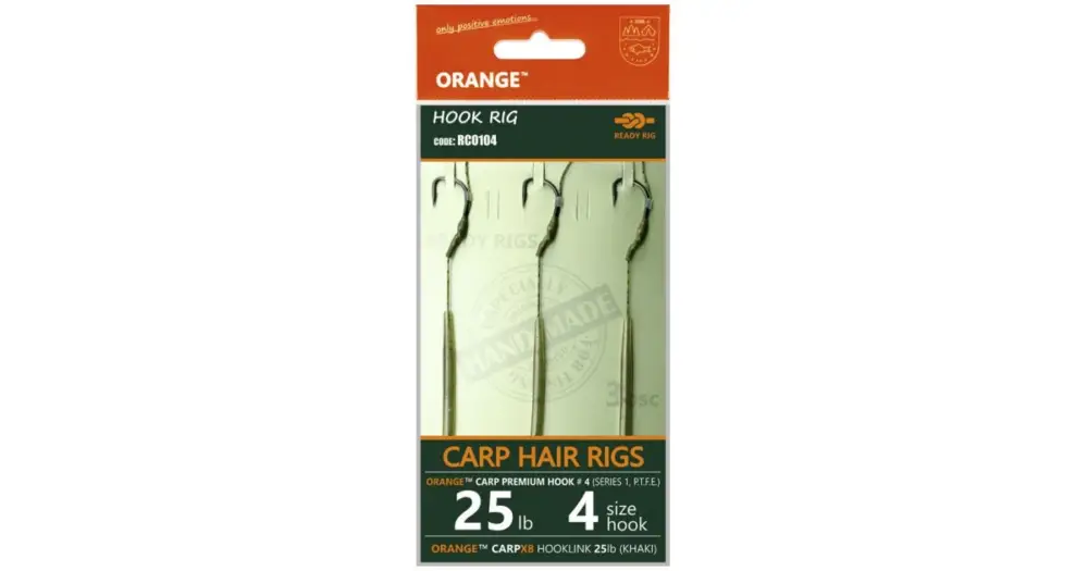 Akce Life Orange Návazce Carp Hair Rigs S1 20 cm 3 ks - 8 15 lb