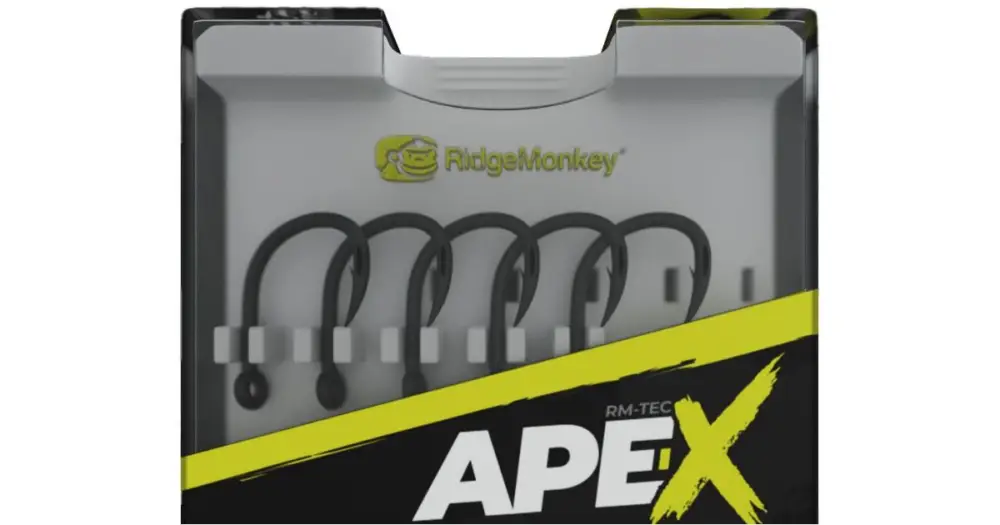 RidgeMonkey Háček Ape-X Snag Hook 2XX Barbed 10 ks - Velikost 6 Sezónní Sleva