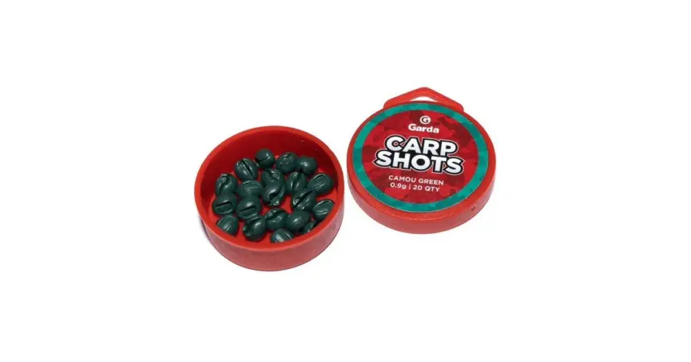 Garda Bročky Carp Shots Camou Green - 20 ks 0,9 g Autentický