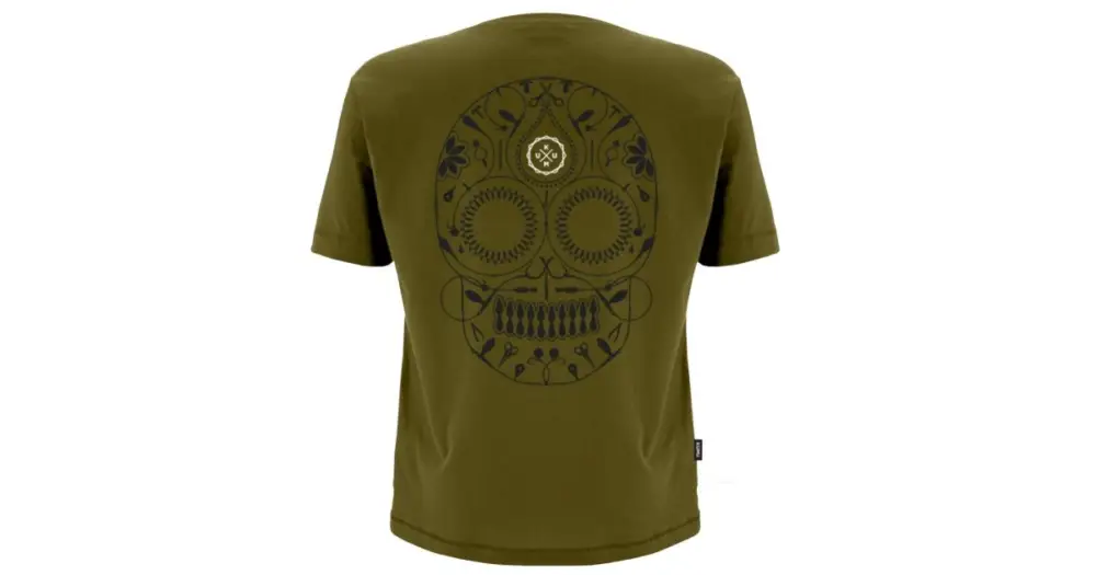 Omezená Nabídka KUMU Tričko DEATH RIG Khaki - Velikost 3XL