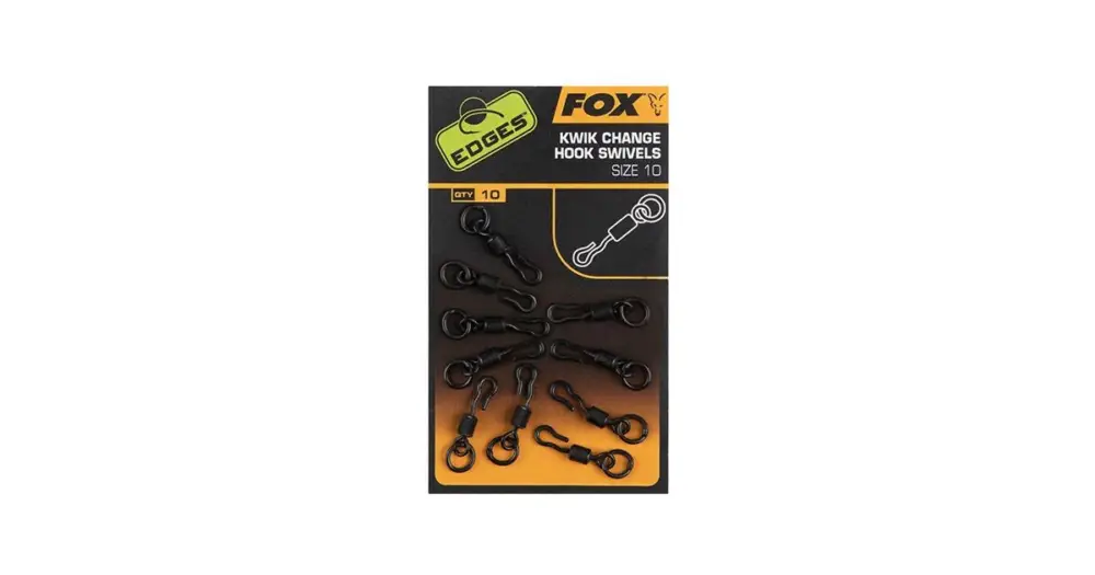 Doprava Zdarma Fox Obratlíky Edges Kwik Change Hook Swivels