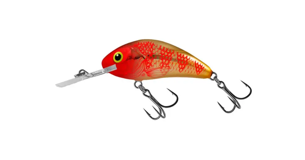 Akční Nabídka Salmo Wobler Rattlin Hornet Floating Golden Red Head - 4,5 cm 6 g