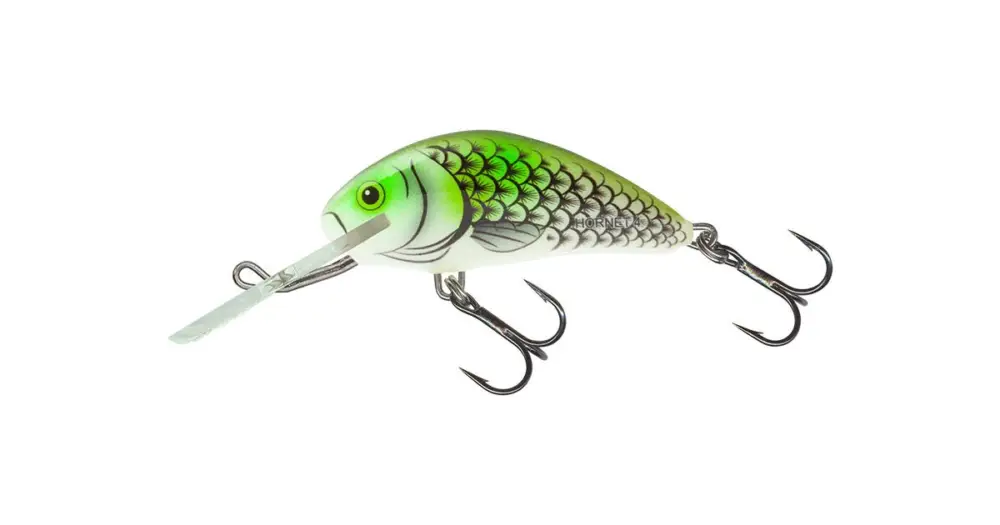 Super Cena Salmo Wobler Hornet Floating Olive Hot Spot - 3,5 cm 2,2 g