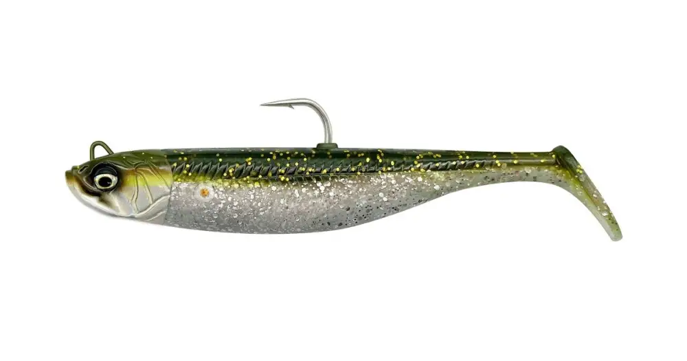 Savage Gear Gumová Nástraha Minnow Sinking Green Silver - 10 cm 20 g Výhodná Nabídka