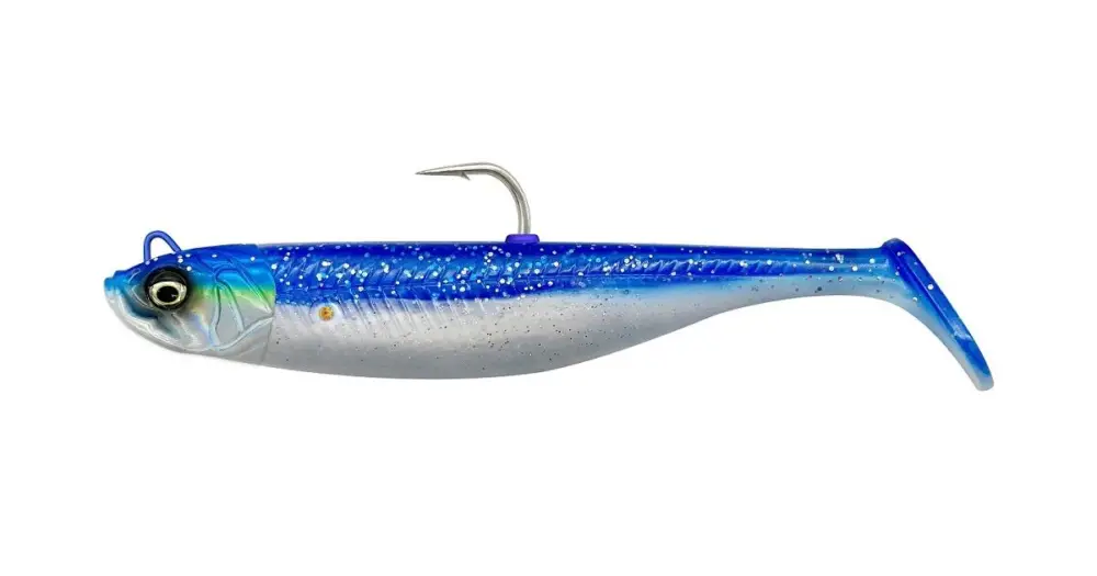 Sleva Savage Gear Gumová Nástraha Minnow Sinking Blue Pearl Silver - 10 cm 20 g