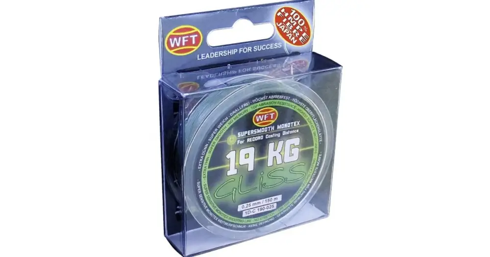 WFT Šňůra Gliss KG Zelená 150 m - 0,12 mm 6 kg Víkendová Akce