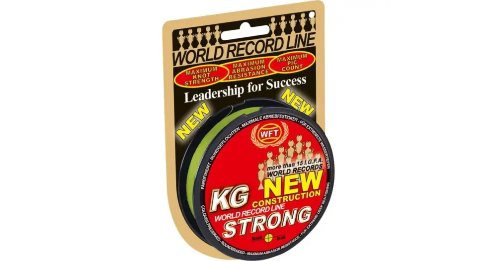 WFT Šňůra KG Strong Chartreuse 600 m - 0,08 mm 10 kg Akční Cena