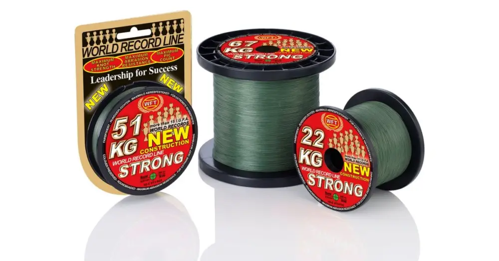 Expresní Doručení WFT Šňůra KG Strong Zelená 2000 m - 0,25 mm 39 kg