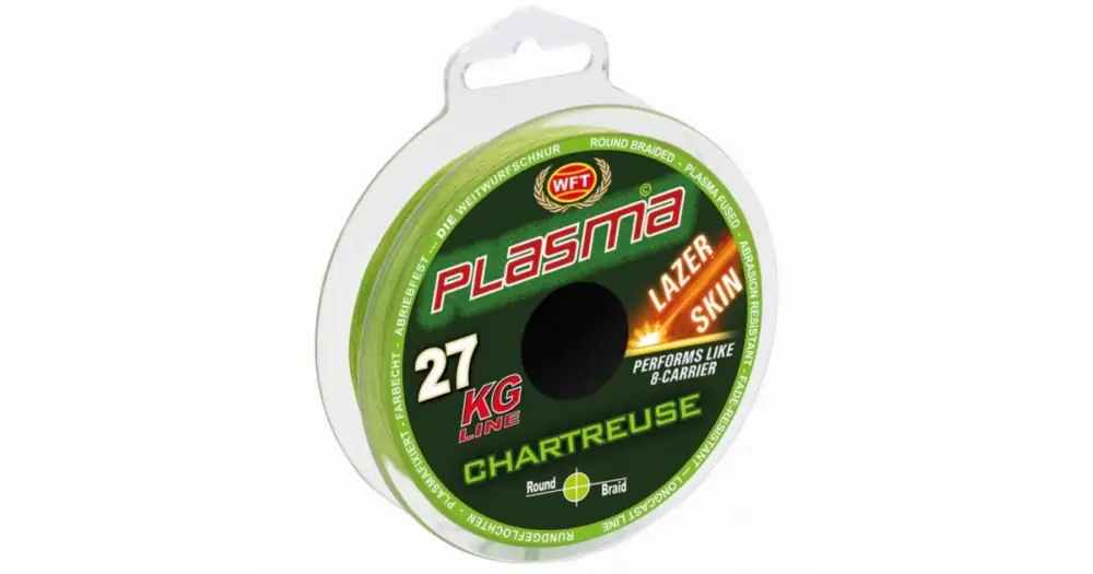 Akce WFT Šňůra KG Plasma Chartreuse 150 m - 0,12 mm 14 kg
