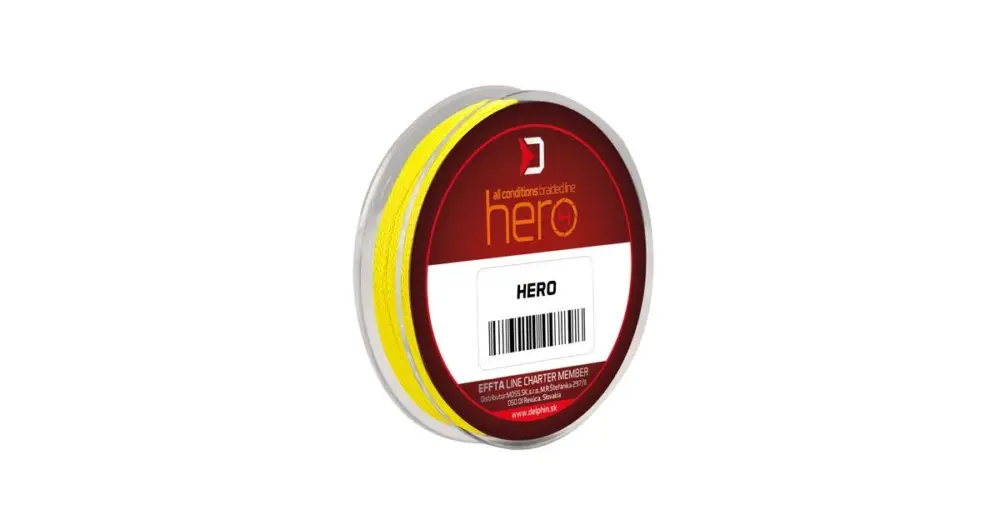 Delphin Návazcová Šňůra Hero 4 Fluo Žlutá 15 m - 0,18 mm 12,30 kg Koupit Online