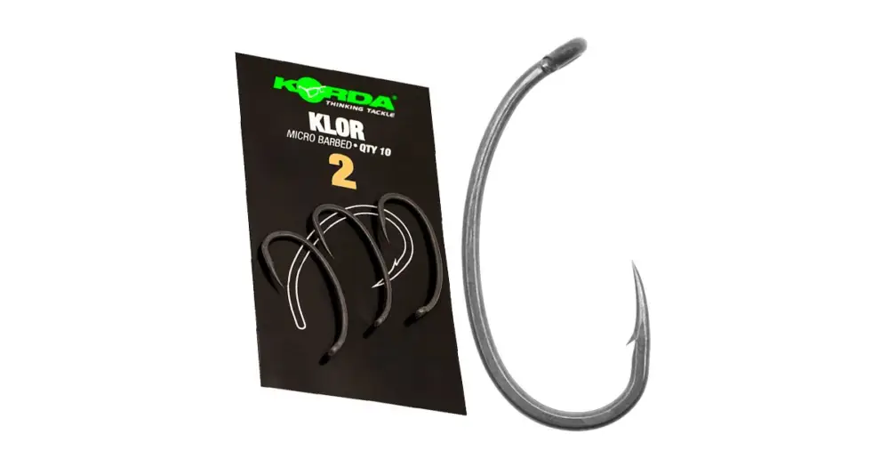 Korda Háčky Klor 10 ks - Velikost 8 Hit Sezóny