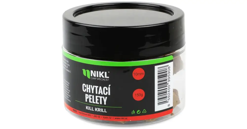Super Cena Nikl chytací pelety Kill Krill 150 g