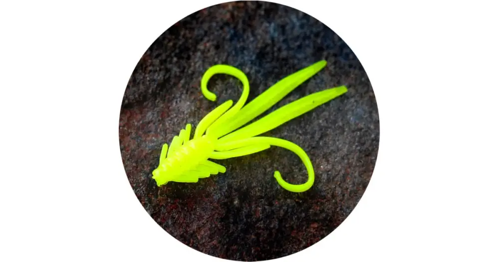 Nízká Cena RedBass Gumová Nástraha NymfaSignal Yellow UV