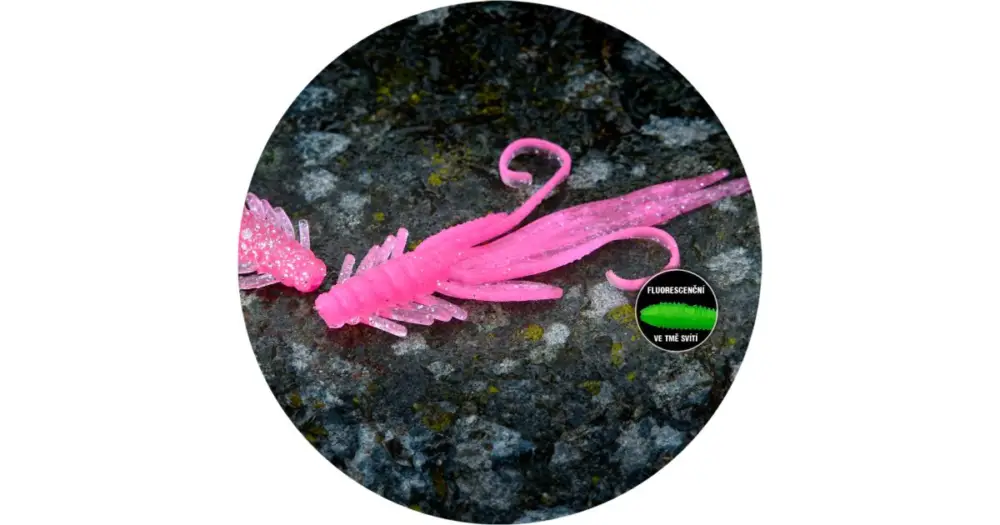 Kup Teď RedBass Gumová Nástraha Nymfa Pink G UV