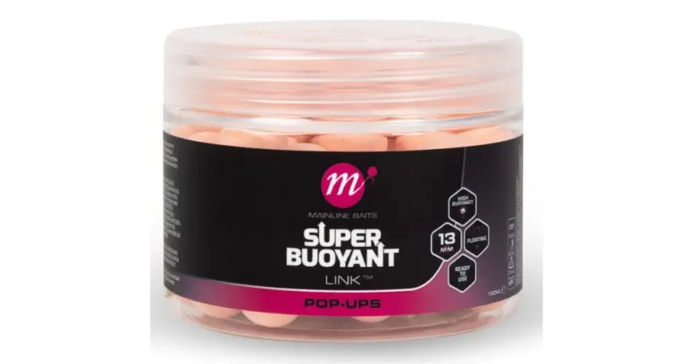 Cenová Bomba Mainline Plovoucí Boilie Super Buoyant Pop-Ups Link 150 ml 13 mm - Pink