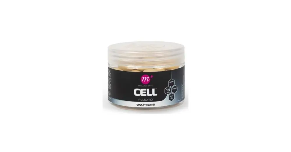 Mainline Wafters Fluoro Wafters Cell 15 mm - White Dokud Zásoby Vydrží