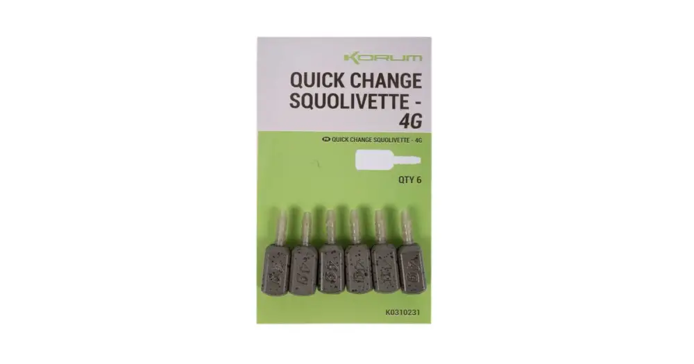 Dokud Zásoby Vydrží Korum Olůvko Quick Change Squolivettes