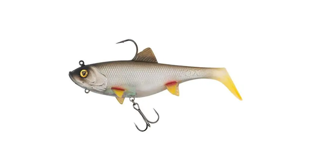 Fox Rage Gumová Nástraha Replicant Wobble Silver Ghost- 23 cm 130 g Poslední Šance