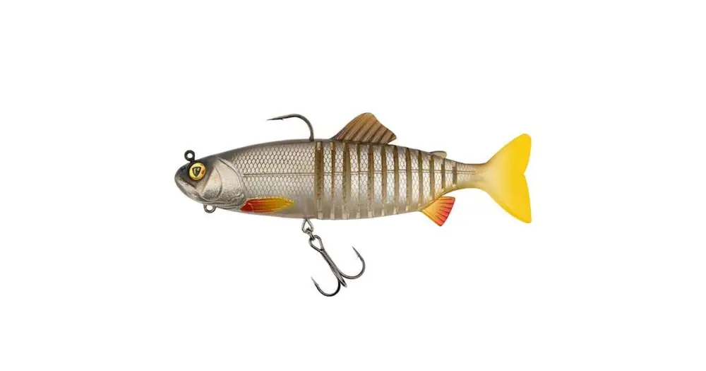 Doprava Zdarma Fox Rage Gumová Nástraha Jointed Replicant Silver Ghost - 15 cm 60 g