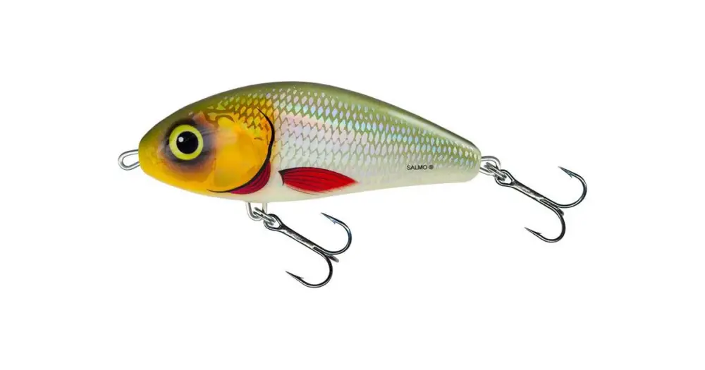 Salmo Wobler Fatso Silver Halo Floating - 8 cm Vysoce Kvalitní