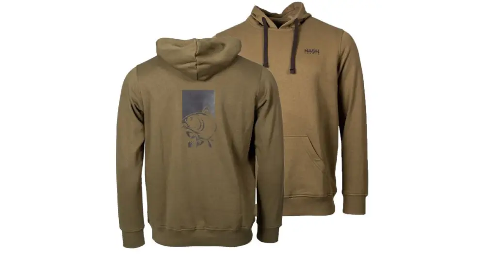 Nash Mikina Make It Happen Hoody Fish Logo Green Vrácení Zdarma