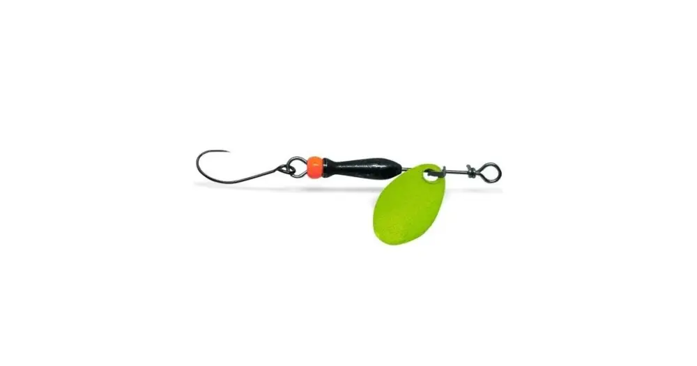 Super Cena JigovkyCZ Třpytka Classic Barbless Fluo Yellow (Black/Orange)