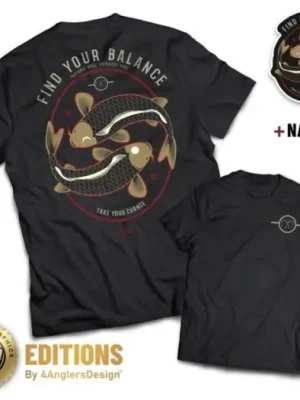 4ANGLERSDESIGN Tričko Find Your Balance - XXL Výprodej