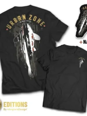 4ANGLERSDESIGN Tričko Urban Zone Originální