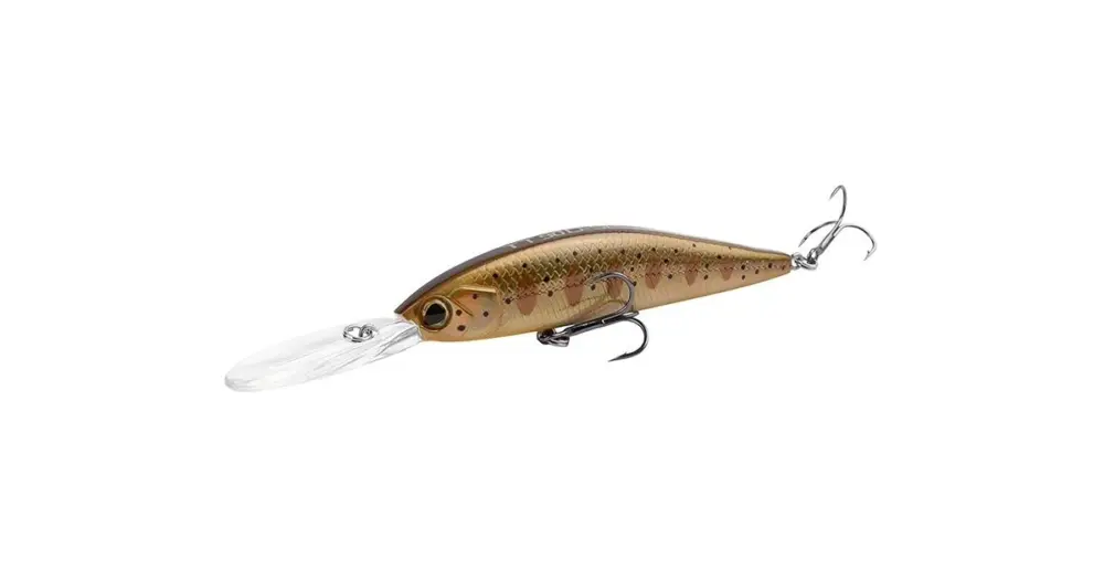 Expresní Doručení Shimano Wobler Lure Yasei Trigger Twitch D-SP Brown Trout - 9 cm 13 g