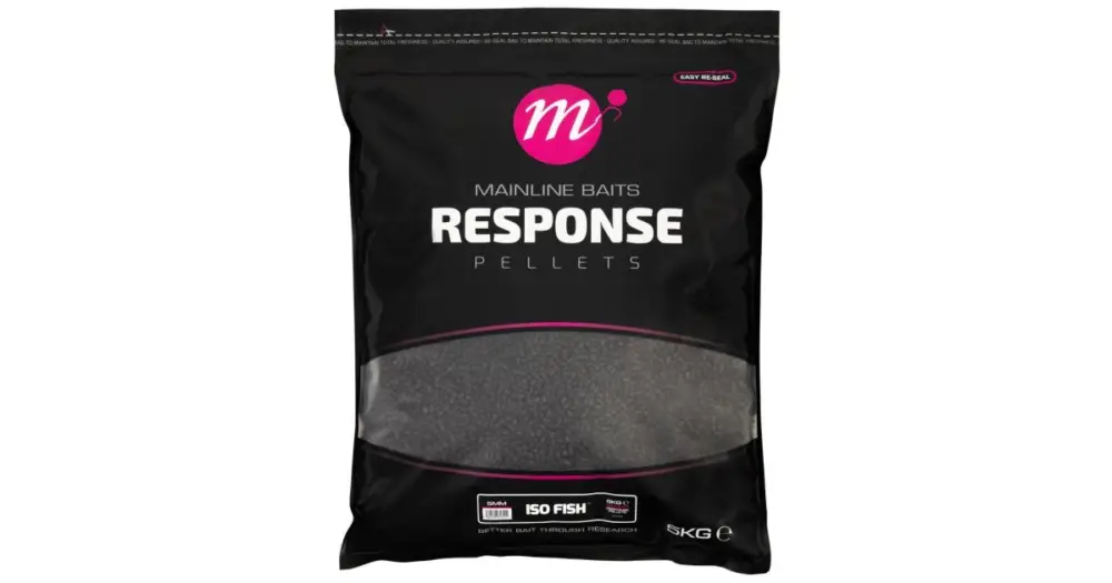 Mainline Pelety Response Pellet ISO Fish 5 mm - 5 kg Rychlé Dodání