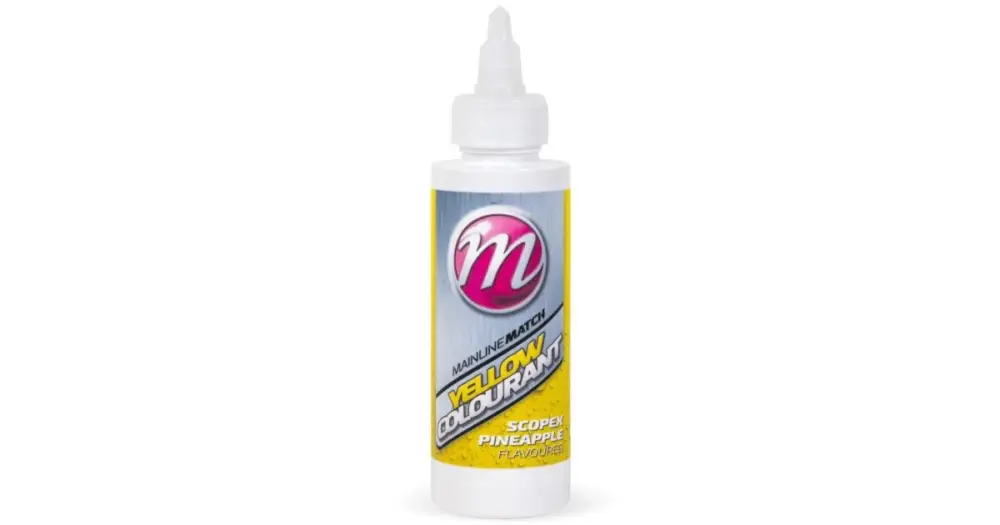 Mainline Flavoured Colourants 100 ml - Scopex Pineapple - Yellow Omezená Nabídka