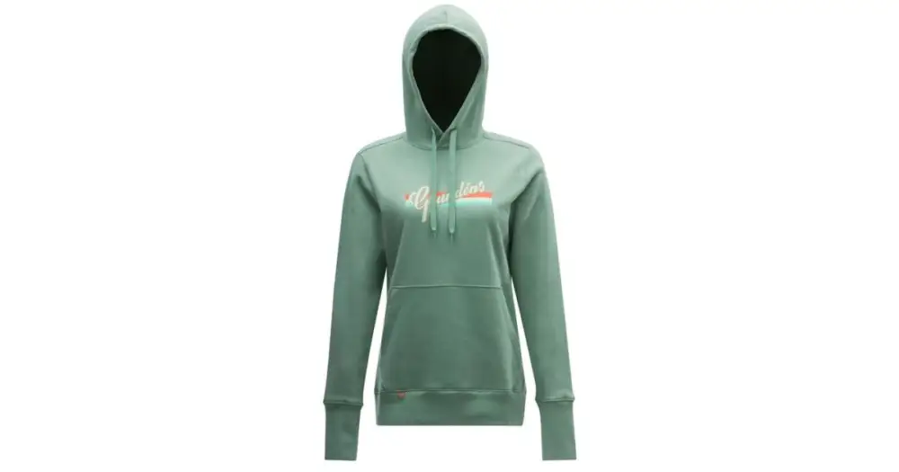 Tovární Cena Grundéns Mikina Women's Script Hoodie Green Bay